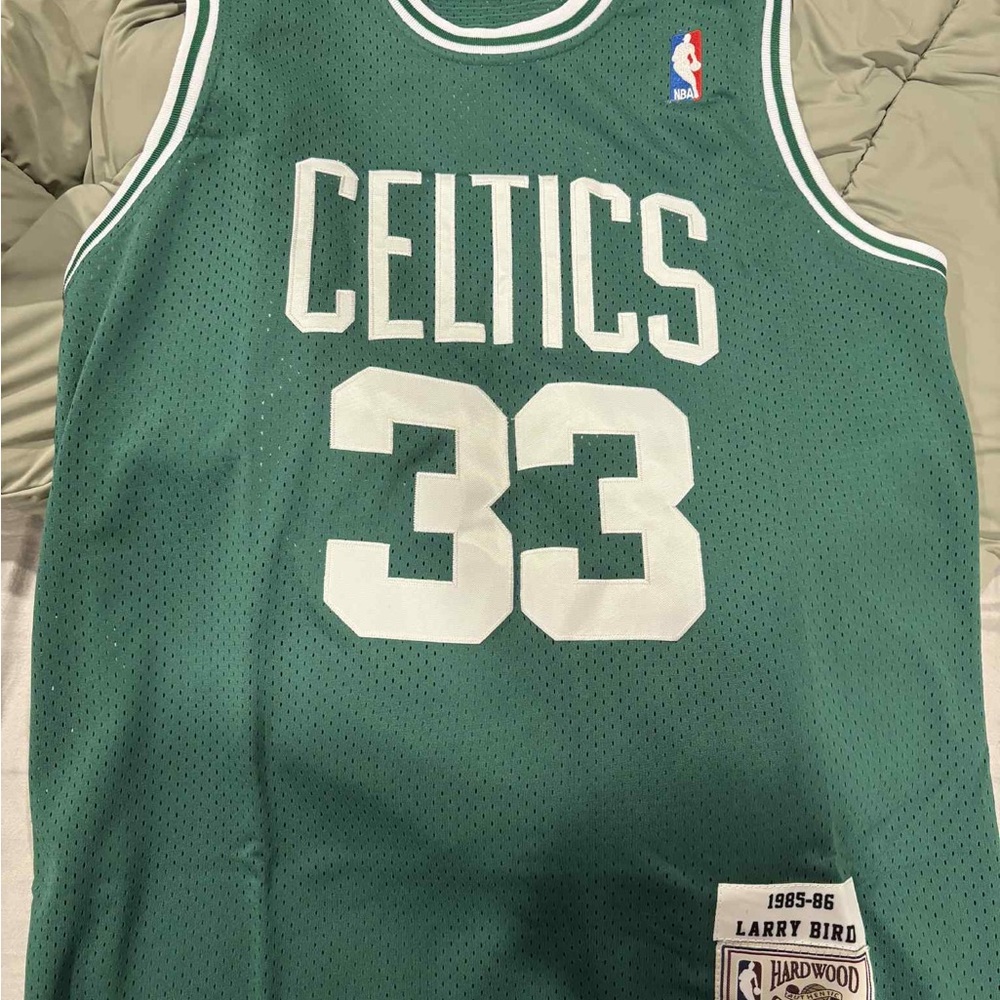 Mitchell & Ness Green Celtics Jersey